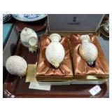 4 CYBIS PORCELAIN EGGS