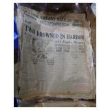 EARLY VINTAGE NEWSPAPERS