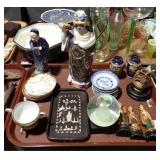 ORIENTAL FIGURES, CHINA, BUDDHA SNOW GLOBE