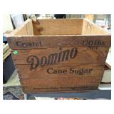 EARLY DOMINO SUGAR CRATE 20x16