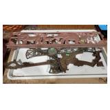 METAL PLAQUES W/ ANIMALS & MORE