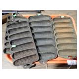 4 CAST CORN PANS