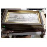 3 FRAMED ART UP TO 18x20