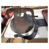 HANGING CAST SCHOOL BELL W/ BRACKET