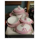 LIMOGES TUREENS, PLATTER, MORE