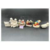 Mixed Porcelain & Bisque Figurine Lot