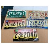 Assorted 1990s & 2000s License Plates