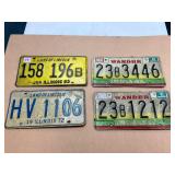 1970s & 1980s License Plates