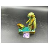 Zsolnay Eosin Glaze Ceramic Figurine