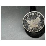 Sunshine Minting 1 Troy oz .999 Fine Silver...