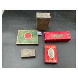 Tobacco Advertising Lot  Lucky Strike Tin,...