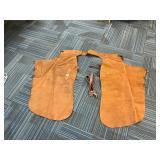 Child Size Leather Western Chaps Lot - Tan...