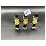 Vtg 1950s Planters Mr. Peanut Plastic Salt &...