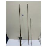 Split-Bamboo Fishing Rod with 1920 Style Wondereel