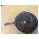 Vintage Lodge #8 Cast Iron Skillet  3 Notch...
