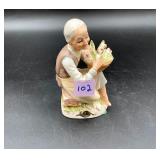 MCM Kitschy Porcelain Collectible Old Lady...