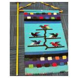 Handwoven Southwestern Style Textile Wall...