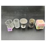 Five-Piece Toothpick Holder Group