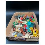Vintage Mixed Plastic Toy Lot Marx MPC and...