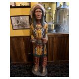 Large Native American Figural Statue