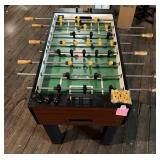 Tornado Foosball Table with Wooden Handles and Ext
