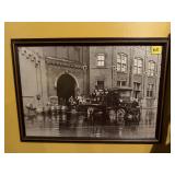 Framed Thieme & Wagner Brewery Truck Photo