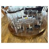 Lafayette Brewing Co Beer Flight Tray Set