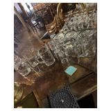 Assorted Clear Glass Beer Mugs and Barware - Large