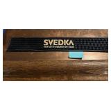 Svedka Vodka Rubber Bar Rail Runner Mat