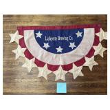 Lafayette Brewing Co. Embroidered Bunting Flag