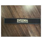 Svedka Vodka Rubber Bar Rail Runner Mat