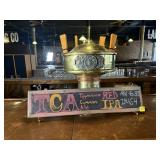 TCA Red IPA Chalkboard Sign