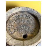 Original Thieme & Wagner Brewery Wooden Beer Keg