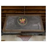 LAF Brewing Logo Chalkboard Hanging Sign