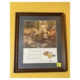 Framed 'Beer Belongs' Home Print