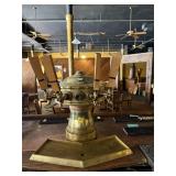 Ornate Brass Multi-Tap Draft Tower