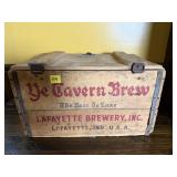 Ye Tavern Brew Lafayette Brewery Crate