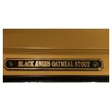 Black Angus Oatmeal Stout Wall Sign