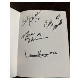 Signed Purdue Football History Book w/ Griese & Ke