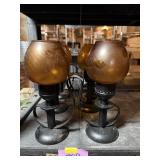 Mason Candlelight Hurricane Holders (6)