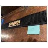 Svedka Vodka Rubber Bar Rail Runner Mat