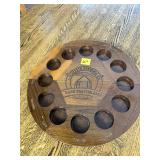 Lafayette Brewing Co Beer Flight Tray