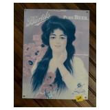 Bartels Pure Beer 1909 Advertising Poster with Wom
