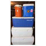 Coleman PolyLite, Igloo, Rubbermaid, and Gott Cool