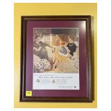 Framed 'What Makes Beer Taste Good?' Print