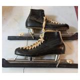 Daoust Leather Ice Skates Men Size 10.5