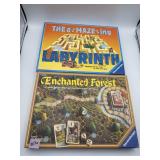 Ravensburger  Games Labyrinth & Enchanted Forest