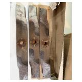John Deere 17in 7 Point Star Mower Blades 3 Pack
