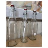 Geyer Frï¿½res Swing-Top Glass Bottles