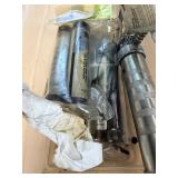 Assorted Grease Guns, Hose & Grease Gun Accessorie